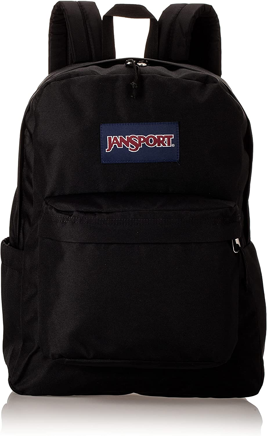 Nico Sport JS0A4QUT008 Superbreak Backpack Black Featuring its classic silhouette, the SuperBreak is ultralight for everyday use. The backpack is available in more than 30 different colors and prints, perfect for every style of self expression. Sport backpacks are the perfect organizational tool to hold all your important items while you are on the move. The sturdy fabric was designed to handle not only daily wear and tear, but the stress caused by heavy weight. Cushioned straps allow for comfortable wear and ease of transport. Sport backpacks have your back!