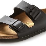 Nicole Hoyt Womens Arizona Soft Footbed - Leather (Unisex) Black