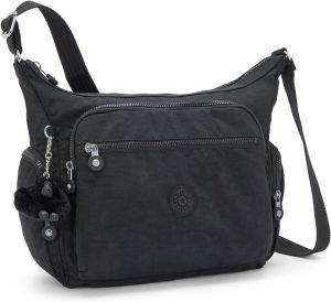 Nicole Hoyt Women's Gabbie Crossbody, Lightweight Everyday Purse, Casual Shoulder Bag <div class="a-expander-content a-expander-partial-collapse-content" style="padding-bottom: 20px;" aria-expanded="false"> <h3 class="product-facts-title">Product details</h3> <div class="a-fixed-left-grid product-facts-detail"> <div class="a-fixed-left-grid-inner" style="padding-left: 140px;"> <div class="a-fixed-left-grid-col a-col-left" style="width: 140px; margin-left: -140px; float: left;"><span style="font-weight: 600;"> <span class="a-color-base">Fabric type</span> </span></div> <div class="a-fixed-left-grid-col a-col-right" style="padding-left: 6%; float: left;"><span style="font-weight: 400;"> <span class="a-color-base">Nylon</span> </span></div> </div> </div> <div class="a-fixed-left-grid product-facts-detail"> <div class="a-fixed-left-grid-inner" style="padding-left: 140px;"> <div class="a-fixed-left-grid-col a-col-left" style="width: 140px; margin-left: -140px; float: left;"><span style="font-weight: 600;"> <span class="a-color-base">Origin</span> </span></div> <div class="a-fixed-left-grid-col a-col-right" style="padding-left: 6%; float: left;"><span style="font-weight: 400;"> <span class="a-color-base">Imported</span> </span></div> </div> </div> <div class="a-fixed-left-grid product-facts-detail"> <div class="a-fixed-left-grid-inner" style="padding-left: 140px;"> <div class="a-fixed-left-grid-col a-col-left" style="width: 140px; margin-left: -140px; float: left;"><span style="font-weight: 600;"> <span class="a-color-base">Closure type</span> </span></div> <div class="a-fixed-left-grid-col a-col-right" style="padding-left: 6%; float: left;"><span style="font-weight: 400;"> <span class="a-color-base">Zipper</span> </span></div> </div> </div> <div class="a-fixed-left-grid product-facts-detail"> <div class="a-fixed-left-grid-inner" style="padding-left: 140px;"> <div class="a-fixed-left-grid-col a-col-left" style="width: 140px; margin-left: -140px; float: left;"><span style="font-weight: 600;"> <span class="a-color-base">Lining</span> </span></div> <div class="a-fixed-left-grid-col a-col-right" style="padding-left: 6%; float: left;"><span style="font-weight: 400;"> <span class="a-color-base">Polyester</span> </span></div> </div> </div> <hr class="a-spacing-base a-spacing-top-base a-divider-normal" aria-hidden="true" /> <h3 class="product-facts-title">About this item</h3> <ul class="a-unordered-list a-vertical a-spacing-small"> <li><span class="a-list-item a-size-base a-color-base">Gabbie's our gal pal – take her out for the day and right into the night. You can rely on Gabbie to keep everything secure with the multiple zip pockets. The hardest part is deciding what to put in each compartment!</span></li> </ul> <ul class="a-unordered-list a-vertical a-spacing-small"> <li><span class="a-list-item a-size-base a-color-base">An adjustable 25.6 inch crossbody strap and plethora of six zip pockets (two front, two side, and two internal) makes Gabbie the ideal companion for travel or everyday.</span></li> </ul> <ul class="a-unordered-list a-vertical a-spacing-small"> <li><span class="a-list-item a-size-base a-color-base">Thoughtfully designed to be the perfect small messenger bag for school or work, keep your belongings safe, organized, and in reach.</span></li> </ul> <ul class="a-unordered-list a-vertical a-spacing-small"> <li><span class="a-list-item a-size-base a-color-base">Made from Kipling’s signature water resistant, easy to clean crinkled nylon, this versatile daypack is lightweight at just 0.9 lbs.</span></li> </ul> <ul class="a-unordered-list a-vertical a-spacing-small"> <li><span class="a-list-item a-size-base a-color-base">At Kipling, it's more important to have personal style than perfect style. That's why our quality, durable bags are sold in over 80 countries and come in fun colors for kids, teens & adults.</span></li> </ul> </div>