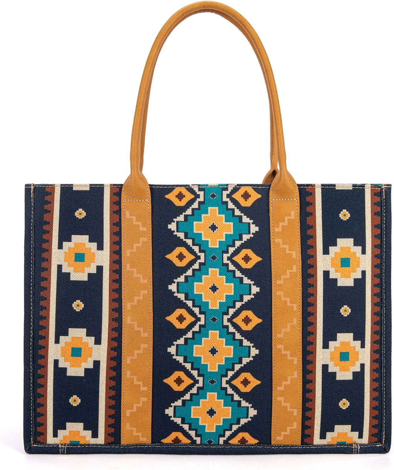 Tote Bag Western Purses for Women Shoulder Boho Aztec Handbags 41 Tote Bag Western Purses for Women Shoulder Boho Aztec Handbags - Image 41