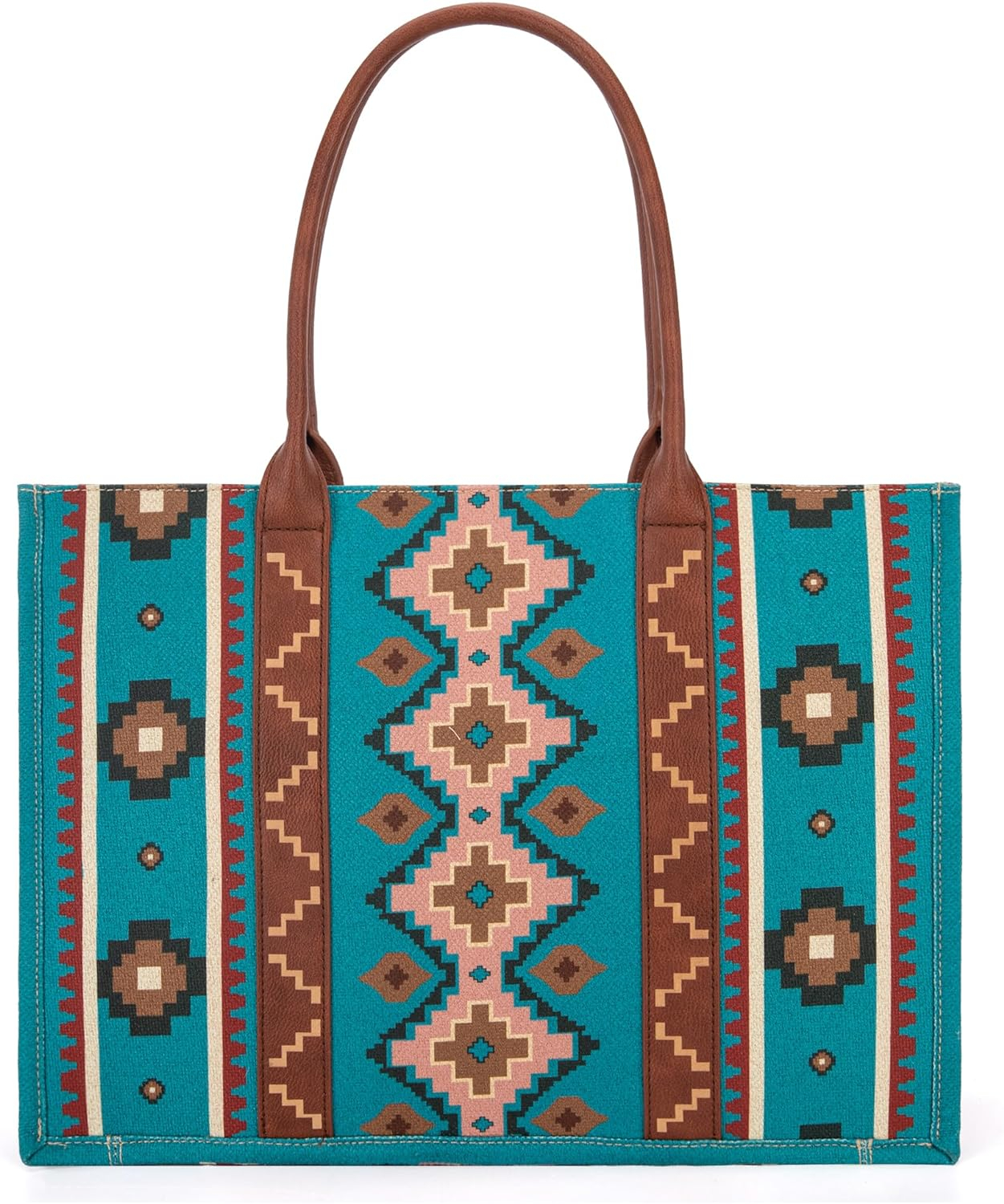 Tote Bag Western Purses for Women Shoulder Boho Aztec Handbags 188 Tote Bag Western Purses for Women Shoulder Boho Aztec Handbags - Image 188
