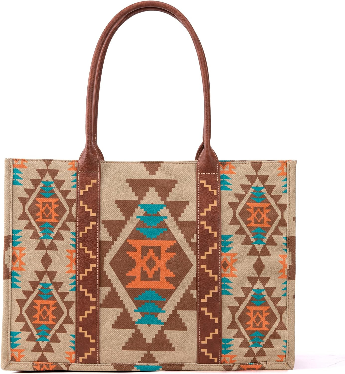 Tote Bag Western Purses for Women Shoulder Boho Aztec Handbags 22 Tote Bag Western Purses for Women Shoulder Boho Aztec Handbags - Image 22