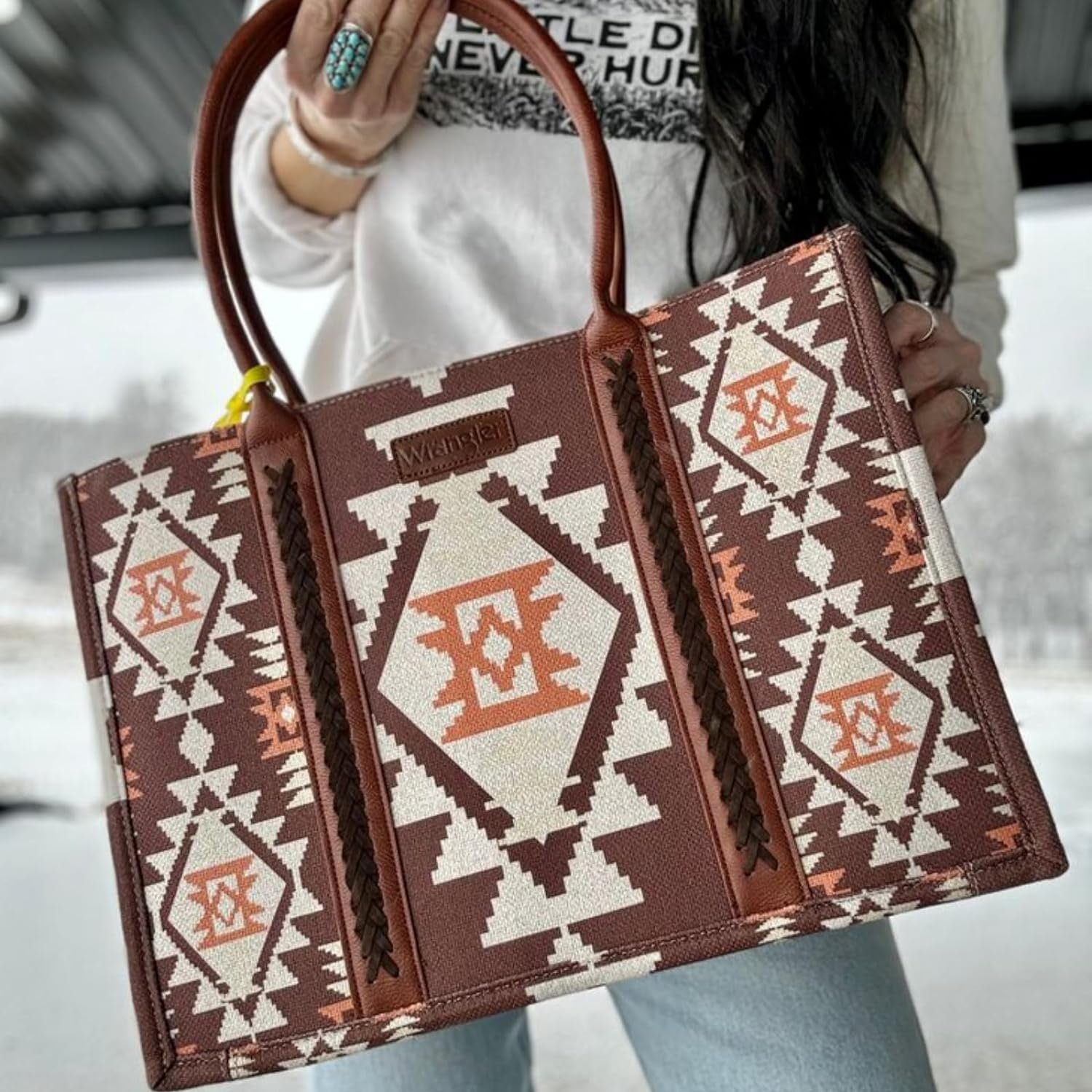 Tote Bag Western Purses for Women Shoulder Boho Aztec Handbags 30 Tote Bag Western Purses for Women Shoulder Boho Aztec Handbags - Image 30