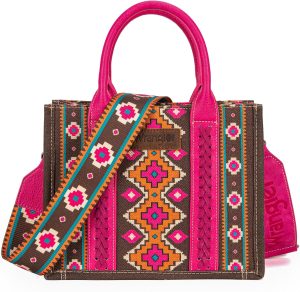 Tote Bag Western Purses for Women Shoulder Boho Aztec Handbags <div class="a-expander-content a-expander-partial-collapse-content" style="padding-bottom: 20px;" aria-expanded="false"> <h3 class="product-facts-title">Product details</h3> <div class="a-fixed-left-grid product-facts-detail"> <div class="a-fixed-left-grid-inner" style="padding-left: 140px;"> <div class="a-fixed-left-grid-col a-col-left" style="width: 140px; margin-left: -140px; float: left;"><span style="font-weight: 600;"> <span class="a-color-base">Fabric type</span> </span></div> <div class="a-fixed-left-grid-col a-col-right" style="padding-left: 6%; float: left;"><span style="font-weight: 400;"> <span class="a-color-base">Canvas Cotton</span> </span></div> </div> </div> <div class="a-fixed-left-grid product-facts-detail"> <div class="a-fixed-left-grid-inner" style="padding-left: 140px;"> <div class="a-fixed-left-grid-col a-col-left" style="width: 140px; margin-left: -140px; float: left;"><span style="font-weight: 600;"> <span class="a-color-base">Origin</span> </span></div> <div class="a-fixed-left-grid-col a-col-right" style="padding-left: 6%; float: left;"><span style="font-weight: 400;"> <span class="a-color-base">Imported</span> </span></div> </div> </div> <div class="a-fixed-left-grid product-facts-detail"> <div class="a-fixed-left-grid-inner" style="padding-left: 140px;"> <div class="a-fixed-left-grid-col a-col-left" style="width: 140px; margin-left: -140px; float: left;"><span style="font-weight: 600;"> <span class="a-color-base">Outer material</span> </span></div> <div class="a-fixed-left-grid-col a-col-right" style="padding-left: 6%; float: left;"><span style="font-weight: 400;"> <span class="a-color-base">Canvas</span> </span></div> </div> </div> <div class="a-fixed-left-grid product-facts-detail"> <div class="a-fixed-left-grid-inner" style="padding-left: 140px;"> <div class="a-fixed-left-grid-col a-col-left" style="width: 140px; margin-left: -140px; float: left;"><span style="font-weight: 600;"> <span class="a-color-base">Inner material</span> </span></div> <div class="a-fixed-left-grid-col a-col-right" style="padding-left: 6%; float: left;"><span style="font-weight: 400;"> <span class="a-color-base">Polyester</span> </span></div> </div> </div> <hr class="a-spacing-base a-spacing-top-base a-divider-normal" aria-hidden="true" /> <h3 class="product-facts-title">About this item</h3> <ul class="a-unordered-list a-vertical a-spacing-small"> <li><span class="a-list-item a-size-base a-color-base">A subtle but elegant tote bag for women by Montana West.</span></li> </ul> <ul class="a-unordered-list a-vertical a-spacing-small"> <li><span class="a-list-item a-size-base a-color-base">Wrangler canvas shoulder purses have a different feel and a different flair.</span></li> </ul> <ul class="a-unordered-list a-vertical a-spacing-small"> <li><span class="a-list-item a-size-base a-color-base">We designed an Aztec style around this tote bag. Montana west brings a unique and cool woman with your wrangler jeans.</span></li> </ul> <ul class="a-unordered-list a-vertical a-spacing-small"> <li><span class="a-list-item a-size-base a-color-base">Vintage hand-woven southwest lacing design, specially designed for women with ordinary lifestyle.</span></li> </ul> <ul class="a-unordered-list a-vertical a-spacing-small"> <li><span class="a-list-item a-size-base a-color-base">Wrangler Purse with top zipper closure, inside zippered compartments, has 2 open pockets and 2 zippered pockets.</span></li> </ul> <ul class="a-unordered-list a-vertical a-spacing-small"> <li><span class="a-list-item a-size-base a-color-base">Measured 17.5" X 12.5" X 5"</span></li> </ul> </div>